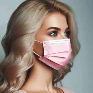 Masques Protection Pink Unigloves (x50) Masques Protection Pink Unigloves (x50)