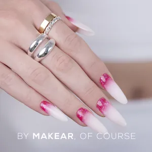 Gel Polish Premium Glitter S58 Pink Star Makear Gel Polish Premium Glitter S58 Pink Star Makear