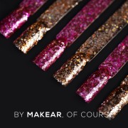 Gel Polish Premium Glitter S58 Pink Star Makear Gel Polish Premium Glitter S58 Pink Star Makear