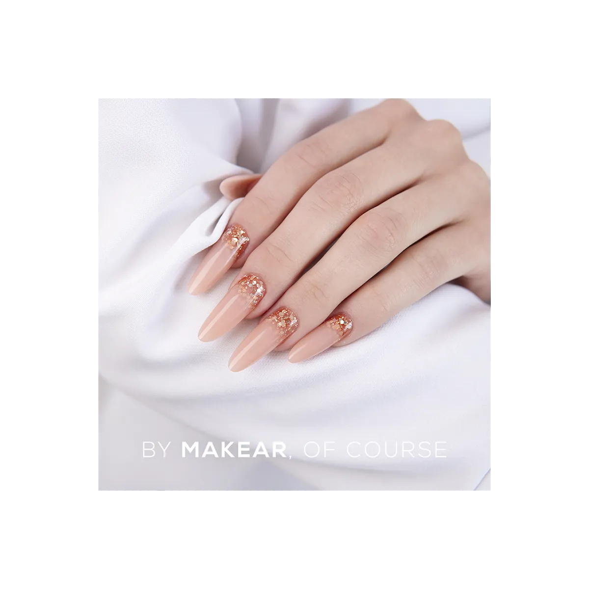 Gel Polish Premium Glitter S60 Copper Star Makear