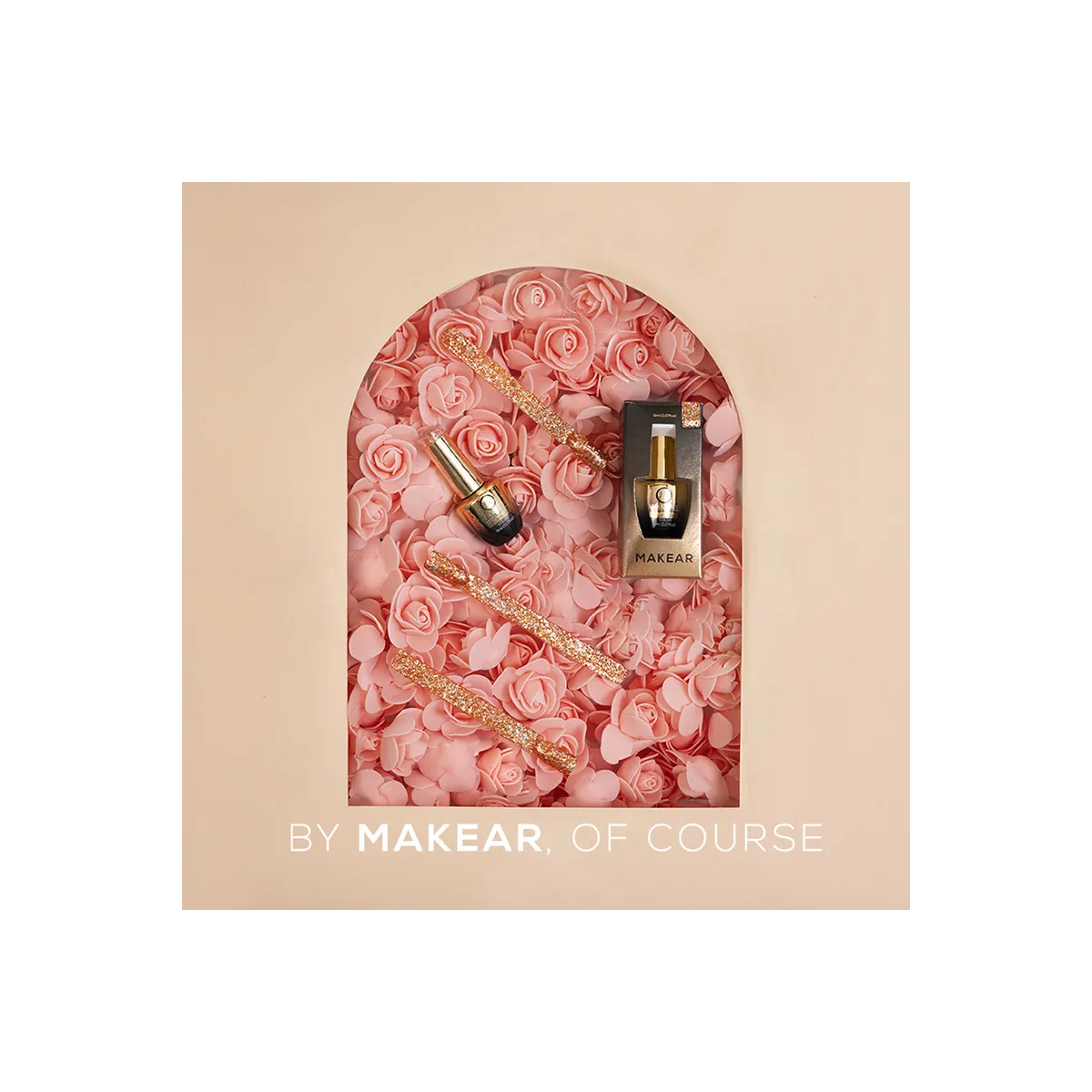 Gel Polish Premium Glitter S60 Copper Star Makear