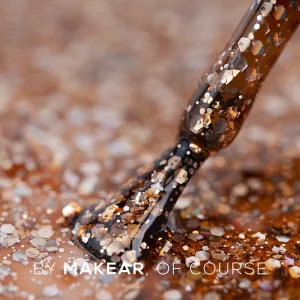 Gel Polish Premium Glitter S60 Copper Star Makear Gel Polish Premium Glitter S60 Copper Star Makear