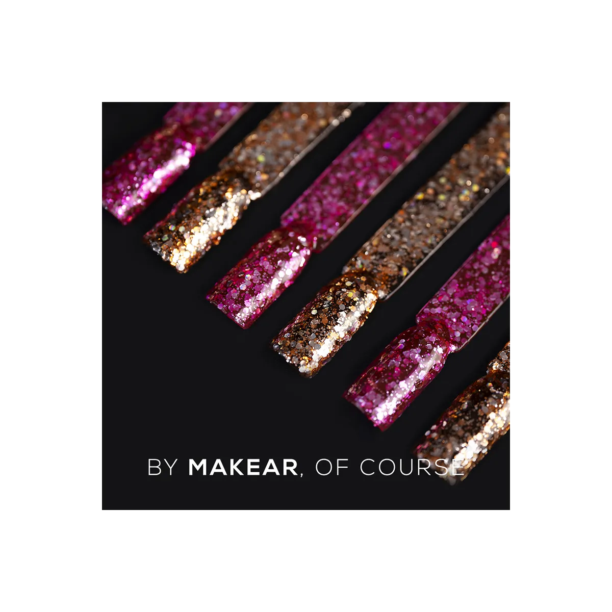 Gel Polish Premium Glitter S60 Copper Star Makear