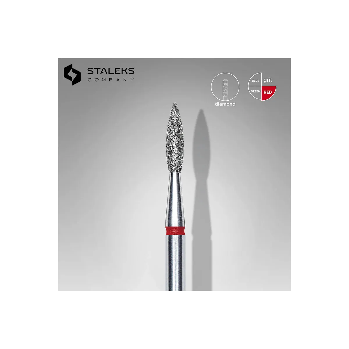 Fraise Diamant Flamme Pointe Fine - 15 Staleks