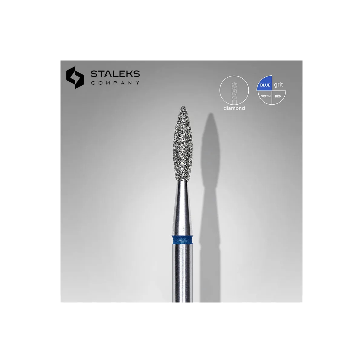 Fraise Diamant Flamme Pointe Medium - 5 Staleks