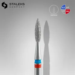 Fraise Diamant Flamme Duo Fine & Medium - 17 Staleks