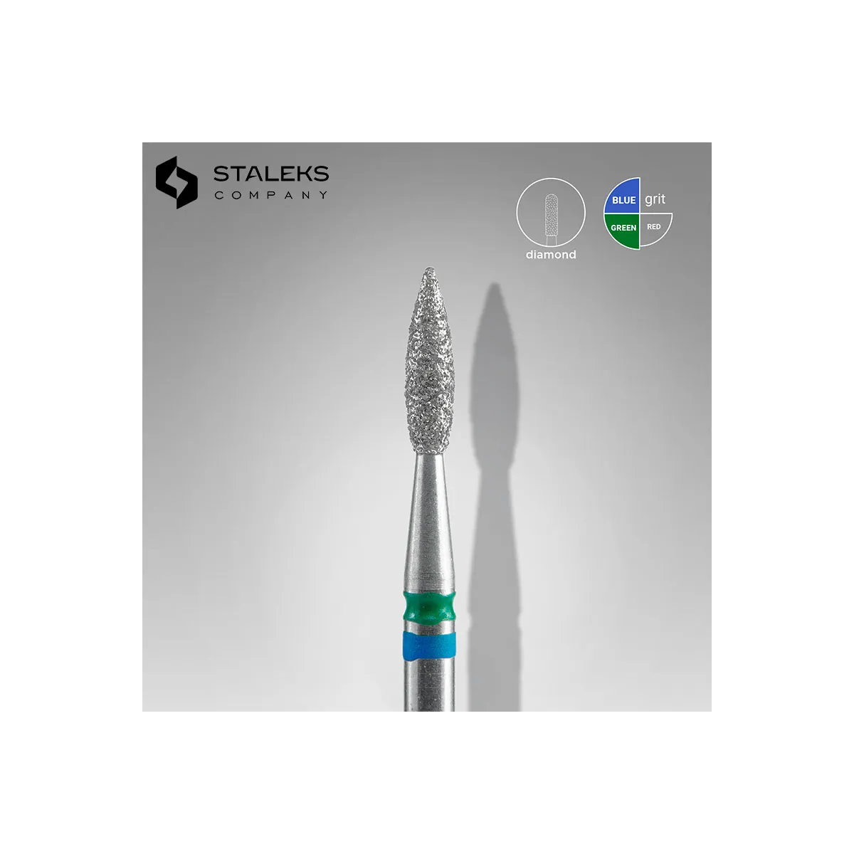 Fraise Diamant Flamme Duo Medium & Coarse - 18 Staleks