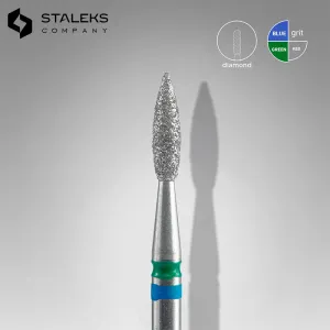 Fraise Diamant Flamme Duo Medium & Coarse - 18 Staleks Fraise Diamant Flamme Duo Medium & Coarse - 18 Staleks