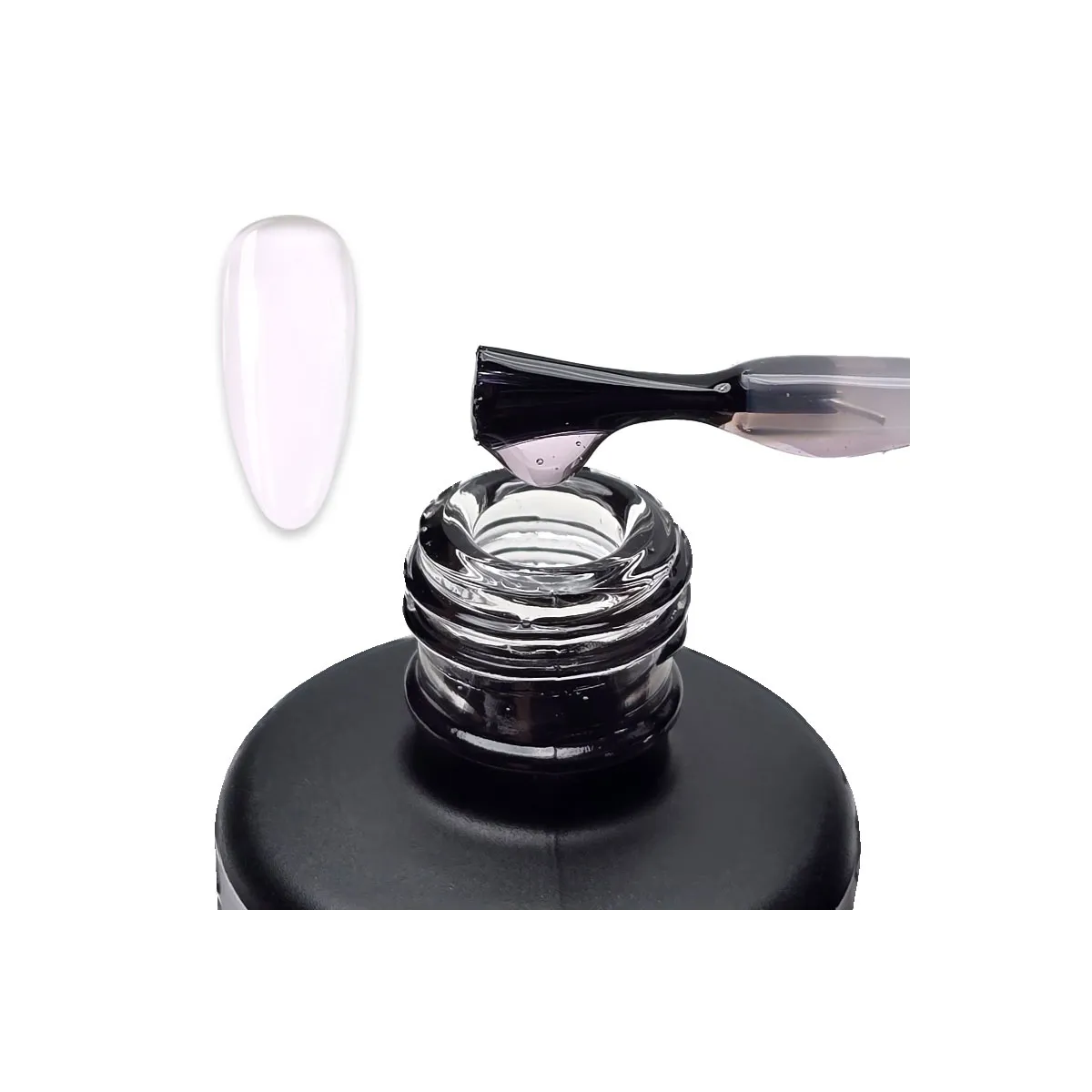 Top Glossy No Wipe Crystal Pink 15ml