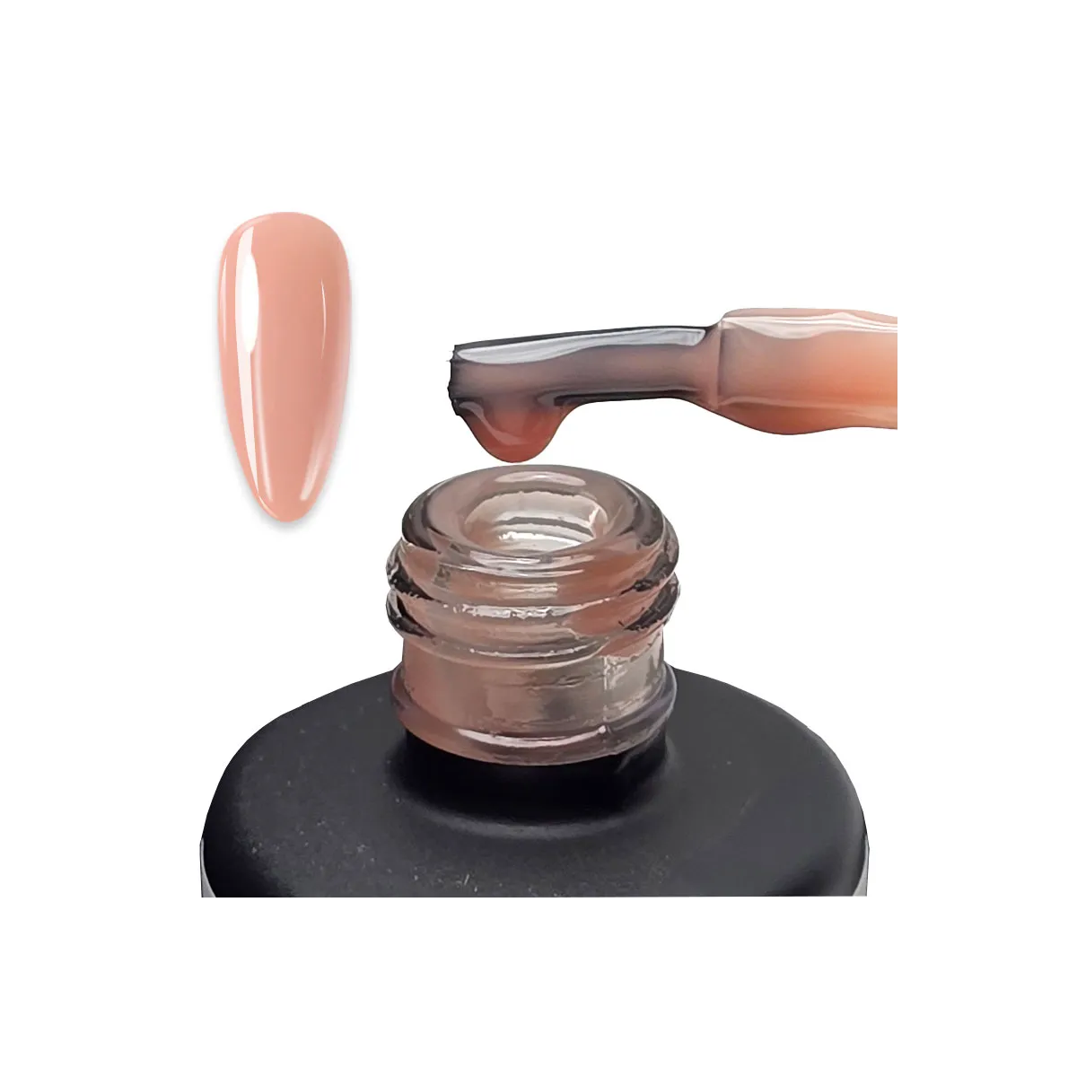 Top Glossy No Wipe Nude 15ml
