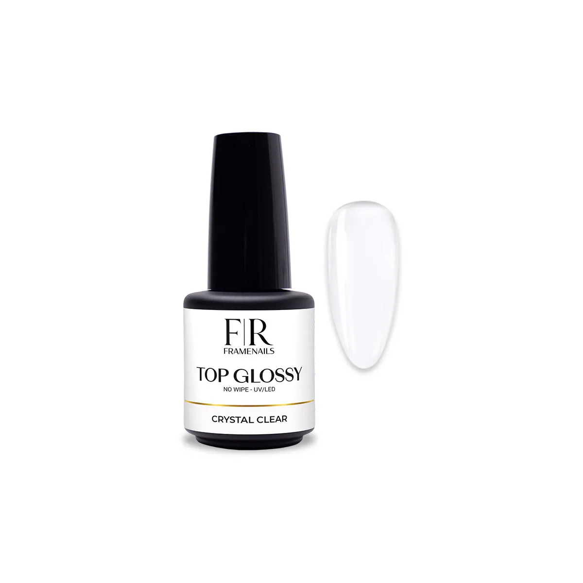 Top Glossy No Wipe Crystal Clear 15ml