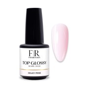 Top Glossy No Wipe Milky Pink 15ml Top Glossy No Wipe Milky Pink 15ml