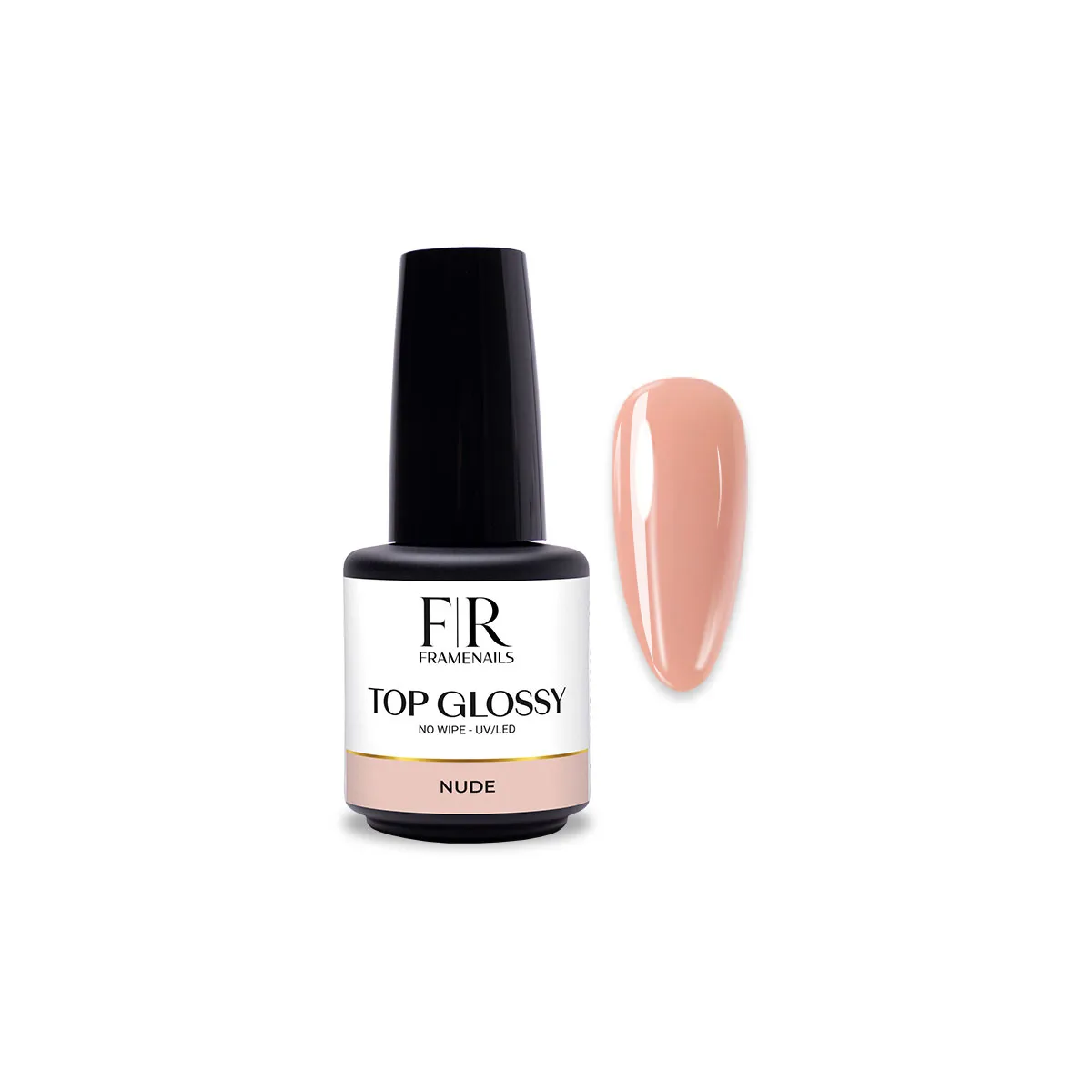 Top Glossy No Wipe Nude 15ml