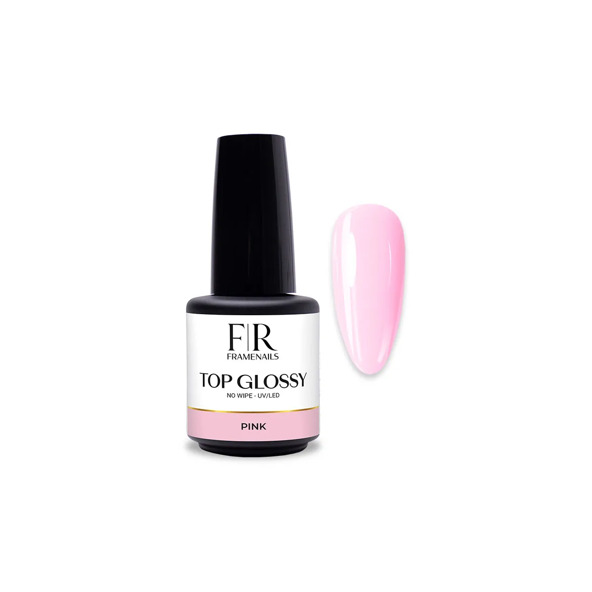 Top Glossy No Wipe Pink 15ml