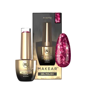 Gel Polish Premium Glitter S61 Cherry Star Makear Gel Polish Premium Glitter S61 Cherry Star Makear