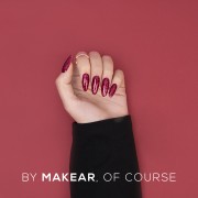 Gel Polish Premium Glitter S61 Cherry Star Makear Gel Polish Premium Glitter S61 Cherry Star Makear