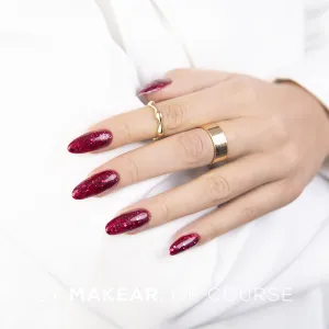 Gel Polish Premium Glitter S61 Cherry Star Makear Gel Polish Premium Glitter S61 Cherry Star Makear