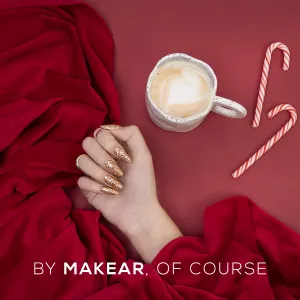 Gel Polish Premium Glitter S63 Gold Star Makear Gel Polish Premium Glitter S63 Gold Star Makear