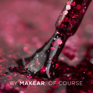 Gel Polish Premium Glitter S61 Cherry Star Makear Gel Polish Premium Glitter S61 Cherry Star Makear