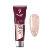 Master Gel Glitter Peach 15 VV 60g Master Gel Glitter Peach 15 VV 60g