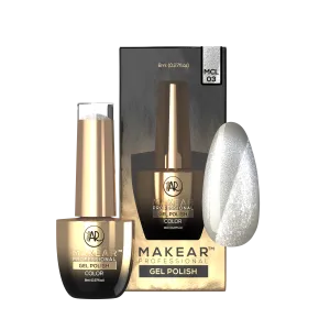 Gel Polish MCL03 Cat Eye Midnight Meow Makear