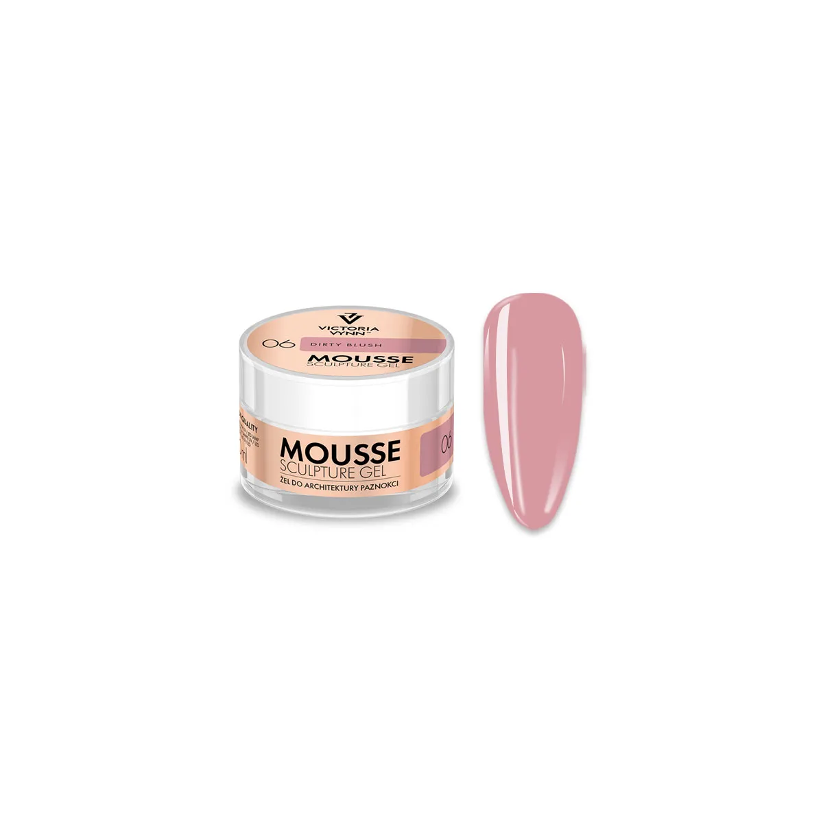 Mousse Sculpture Gel Dirty Blush 06 - 50ml Victoria Vynn