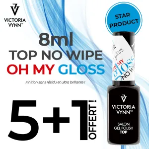 Promo Top No Wipe Oh My Gloss 8ml 5+1 Offert Promo Top No Wipe Oh My Gloss 8ml 5+1 Offert