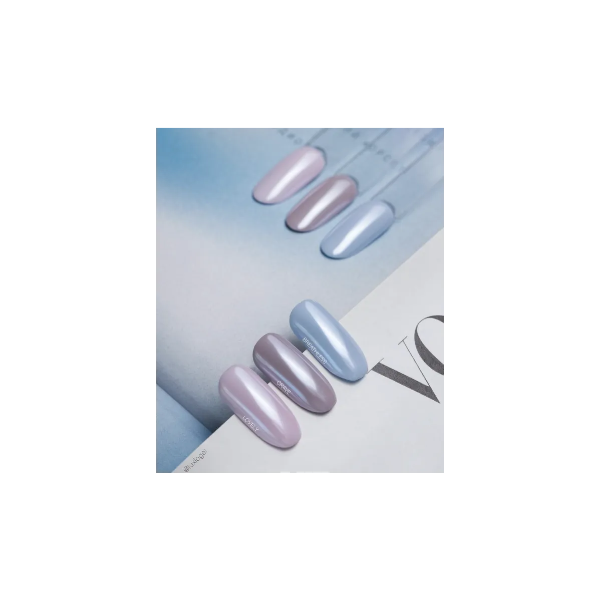 Pearlescent Powder Silver AKZENTZ