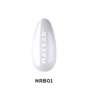 Nude Rubber Base White NRB01 8ml Makear Nude Rubber Base White NRB01 8ml Makear