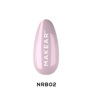 Nude Rubber Base French Pink NRB02 8ml Makear Nude Rubber Base French Pink NRB02 8ml Makear