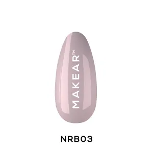 Nude Rubber Base Pudding Pink NRB03 8ml Makear Nude Rubber Base Pudding Pink NRB03 8ml Makear