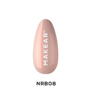 Nude Rubber Base Dark Beige NRB08 8ml Makear Nude Rubber Base Dark Beige NRB08 8ml Makear