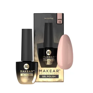 Nude Rubber Base Dark Beige NRB08 8ml Makear Nude Rubber Base Dark Beige NRB08 8ml Makear