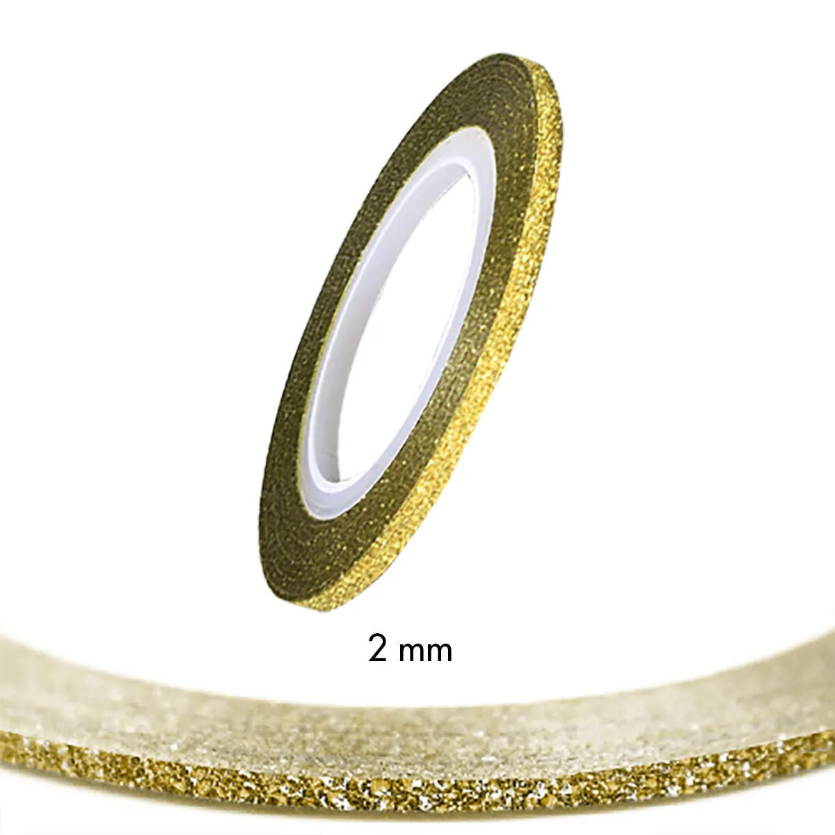 Stripping Tapes Glitter Gold 2mm