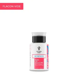 Flacon vide Remover Soak Off Manicure VV 150ml Flacon vide Remover Soak Off Manicure VV 150ml