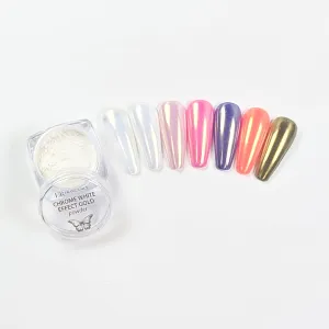 Chrome White Effect Gold Chrome White Effect Gold