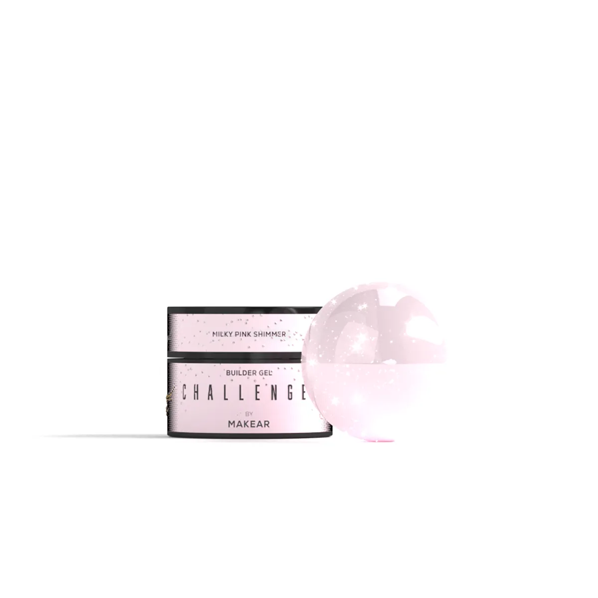 Challengel Milky Pink Shimmer HG12 15ml Makear