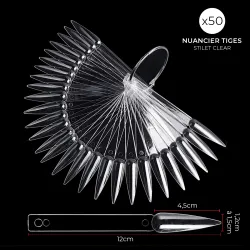 Nuancier 50 Tips Stilet Clear