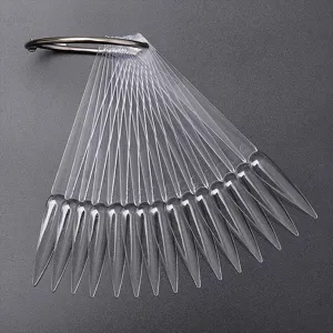 Nuancier 50 Tips Stilet Clear Nuancier 50 Tips Stilet Clear