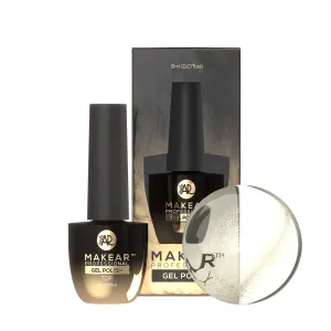 Top No Wipe Cat Eye Gold 8ml Makear Top No Wipe Cat Eye Gold 8ml Makear