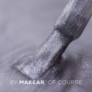 Top No Wipe Cat Eye Silver 8ml Makear Top No Wipe Cat Eye Silver 8ml Makear