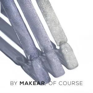 Top No Wipe Cat Eye Silver 8ml Makear Top No Wipe Cat Eye Silver 8ml Makear