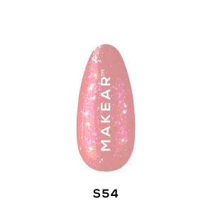 Gel Polish Premium Glitter S54 Summer Jam Makear Gel Polish Premium Glitter S54 Summer Jam Makear