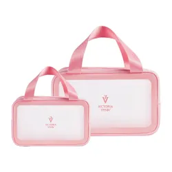 Cosmetic Bags Pink Duo VICTORIA VYNN