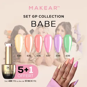 Set Gel Polish Regular Babe (5+1) Makear Set Gel Polish Regular Babe (5+1) Makear