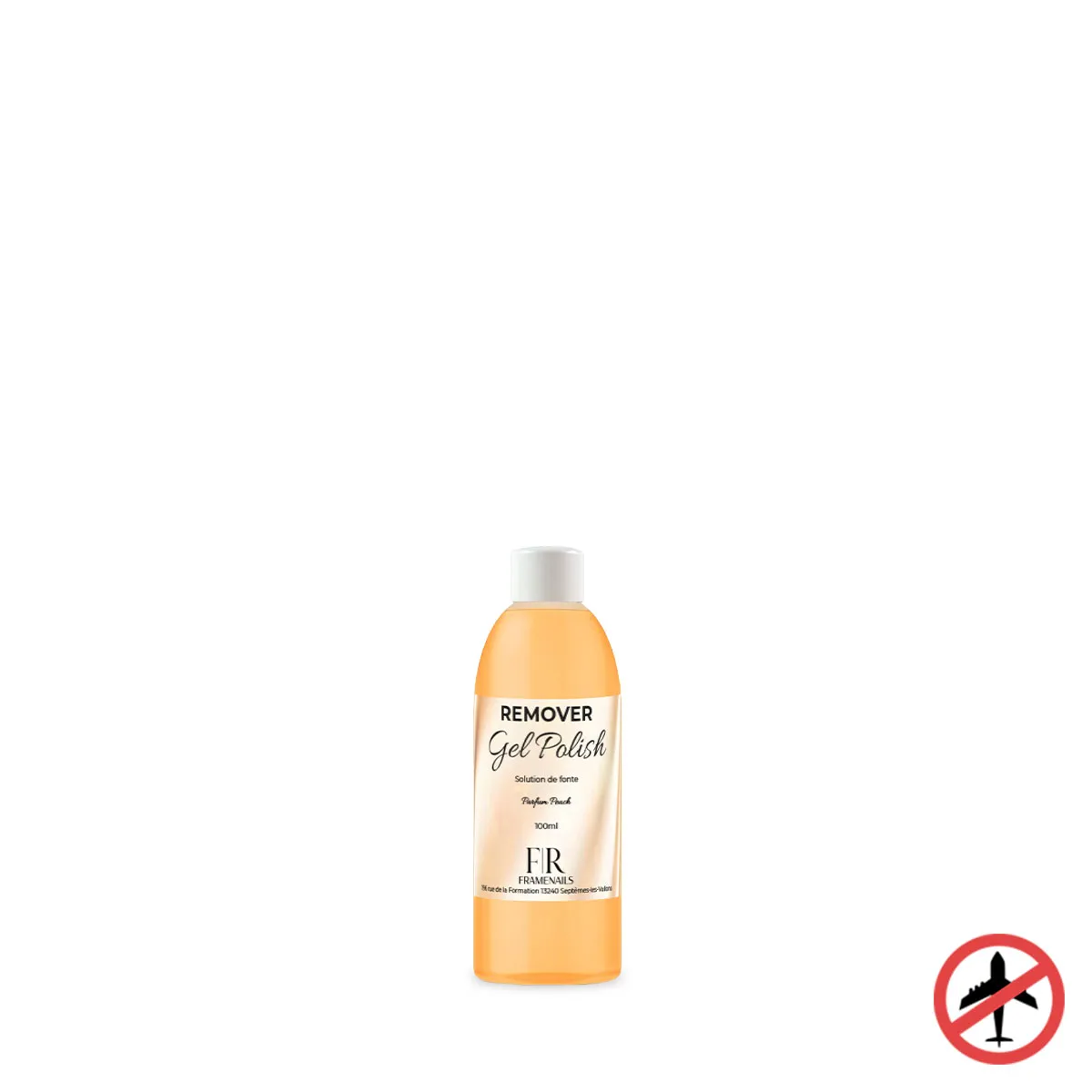 Remover Gel Polish Peach 100ml
