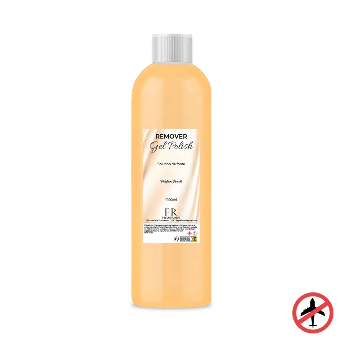 Remover Gel Polish Peach 1000ml