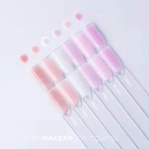 Top No Wipe Milky Pink 8ml Makear Top No Wipe Milky Pink 8ml Makear