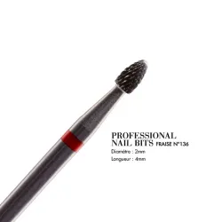 Fraise Cuticules Tungstène N°136