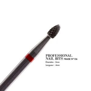 Fraise Cuticules Tungstène N°136